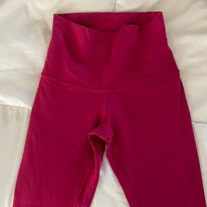EUC Lululemon High Times Luon Leggings, size 4.